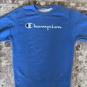 Men's Champion® Midweight Hoodie With Full Script Logo